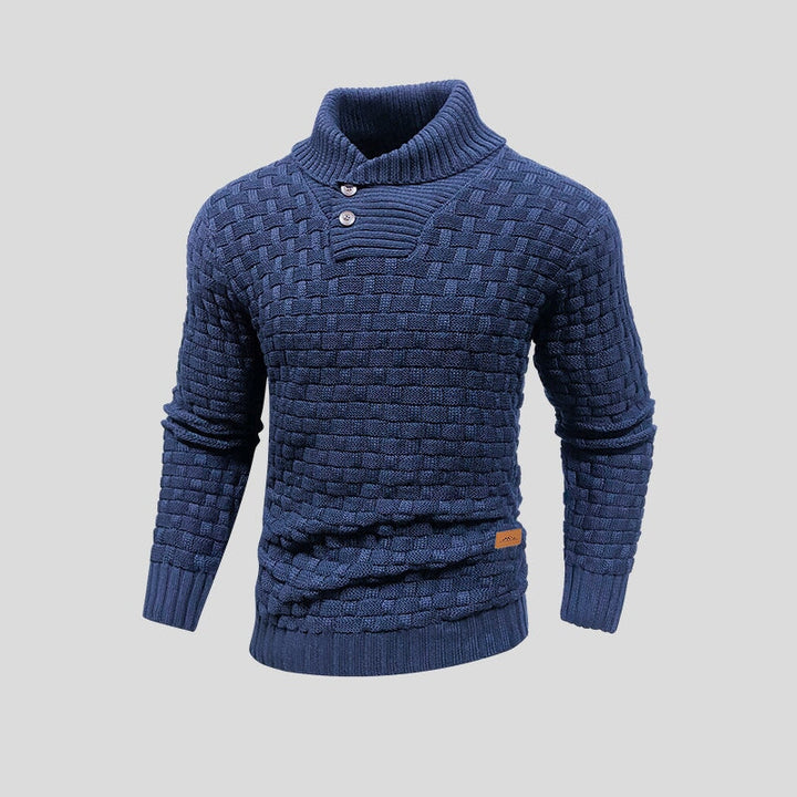 Levoire | Sweat à col rond ajusté Bleu