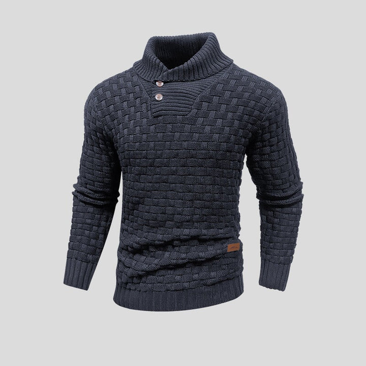 Levoire | Sweat à col rond ajusté Gris foncé