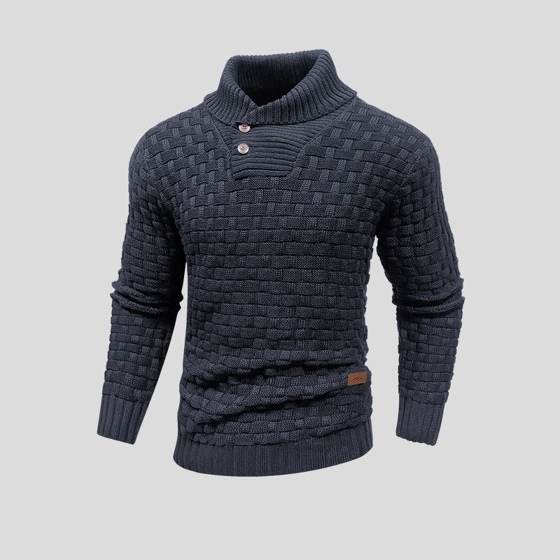 Levoire | Pulls En Laine Élégants Et Chauds Pour Hommes Gris foncé