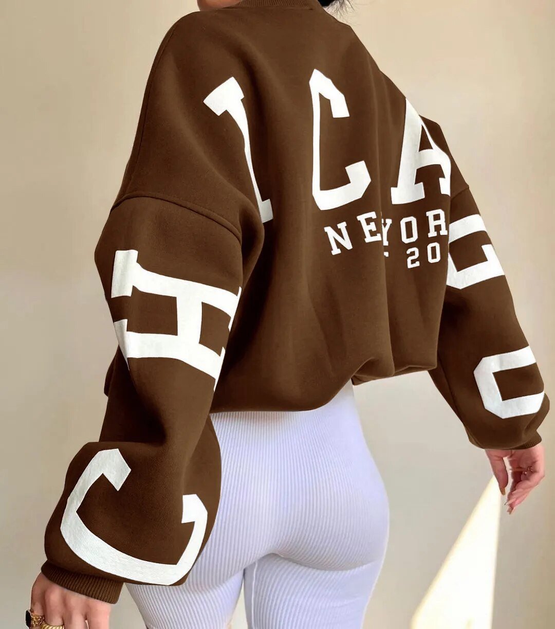 Levoire | Sweatshirt Loose Fit Chaud Pour Femmes