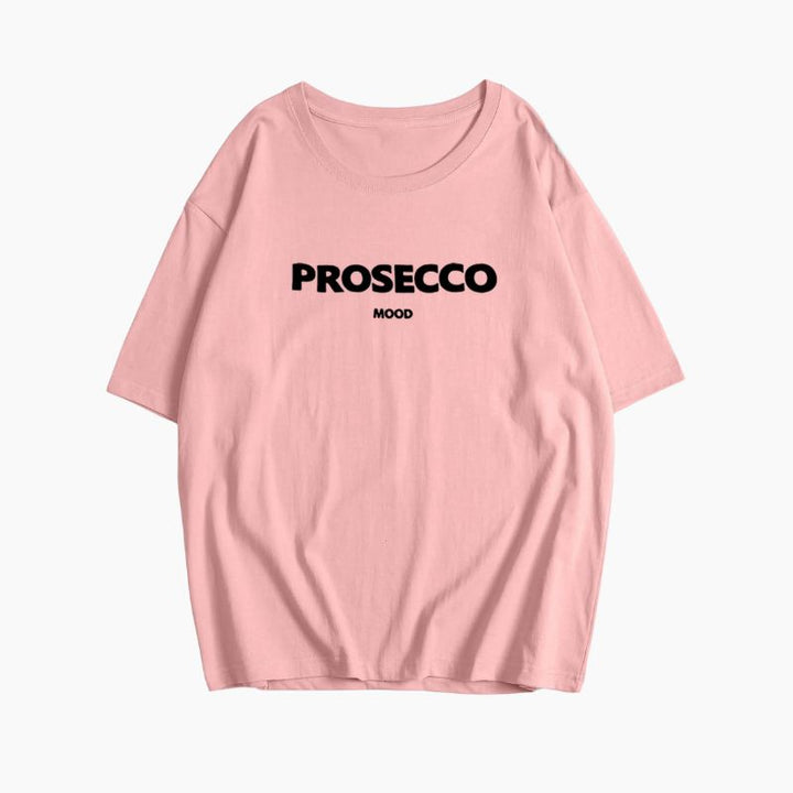 Levoire | T-Shirt Col Rond Coupe Lâche T-Shirts Pour Femmes Vêtements Pour Femmes Rosa