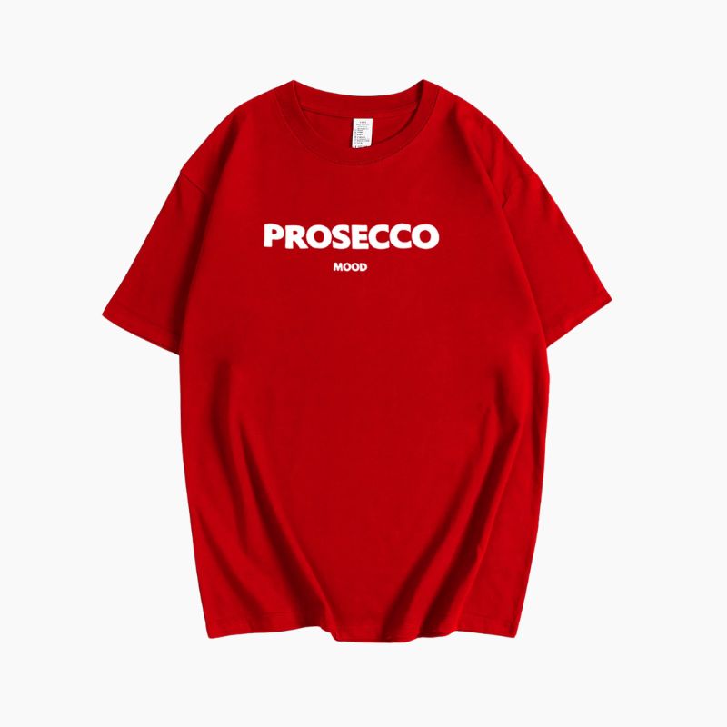 Levoire | T-Shirt Col Rond Coupe Lâche T-Shirts Pour Femmes Vêtements Pour Femmes Rot
