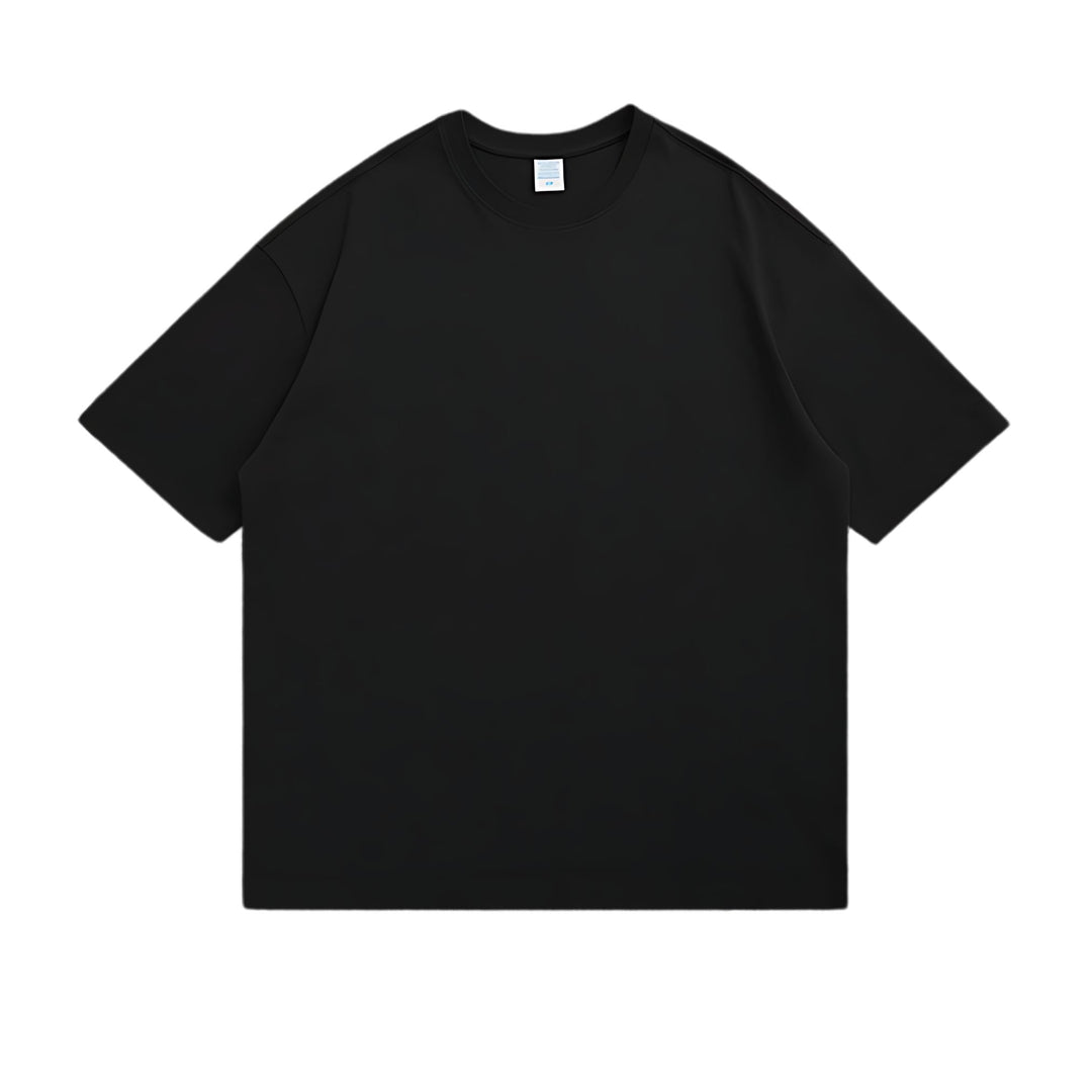 Levoire | T-Shirt Unisexe Modèle Décontracté T-Shirt Avec Col Rond T-Shirts Hip Hop Noir