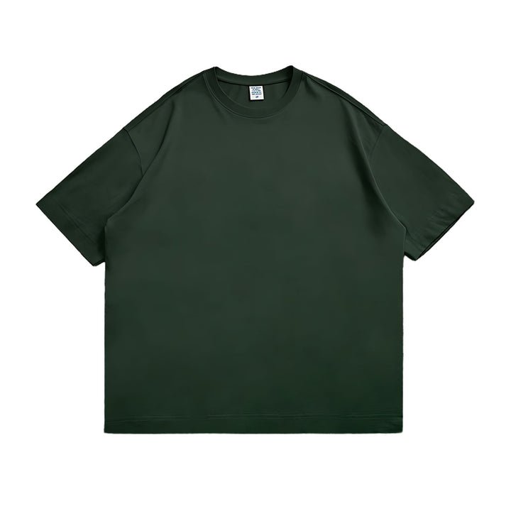 Levoire | T-Shirt Unisexe Modèle Décontracté T-Shirt Avec Col Rond T-Shirts Hip Hop Vert foncé