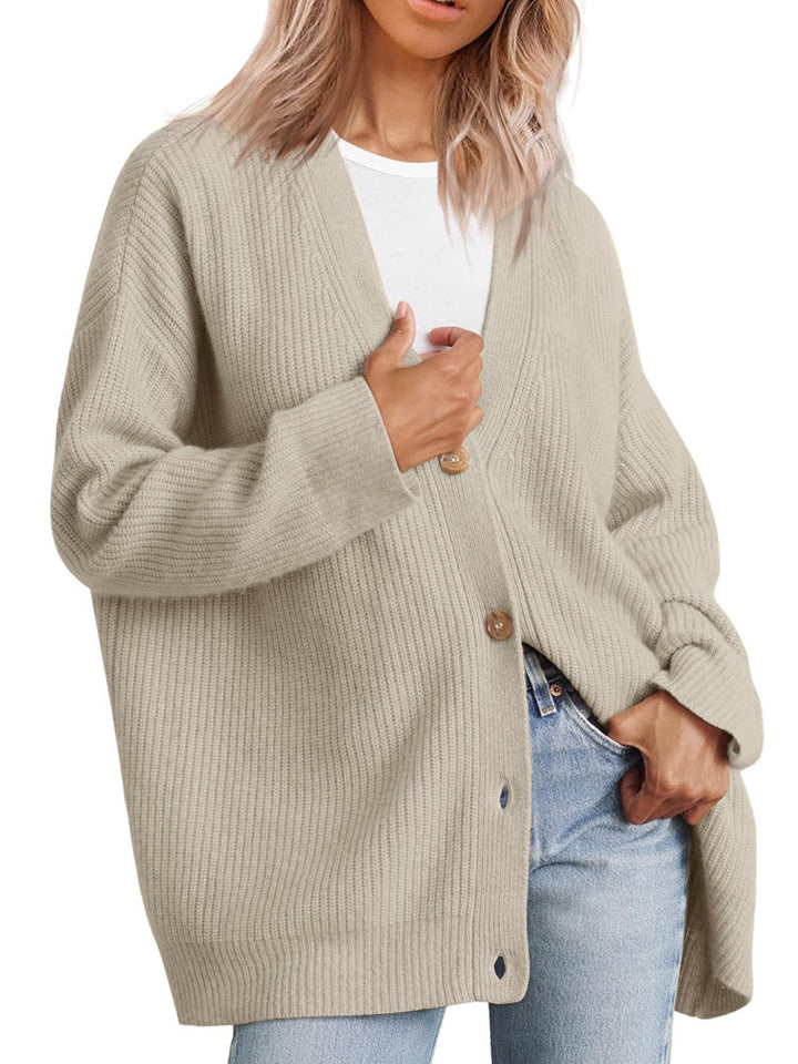 Levoire | Gilet Femme En Tricot Avec Patte De Boutonnage Et Décolleté En V