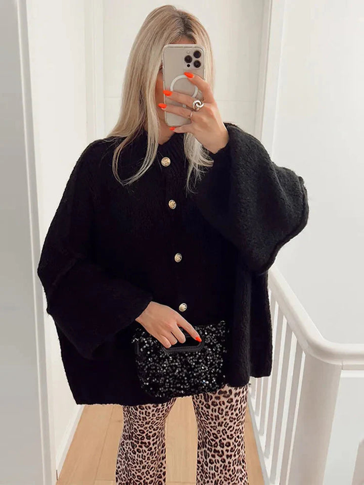 Levoire | Veste À Boutons Chauds Tricot Femme