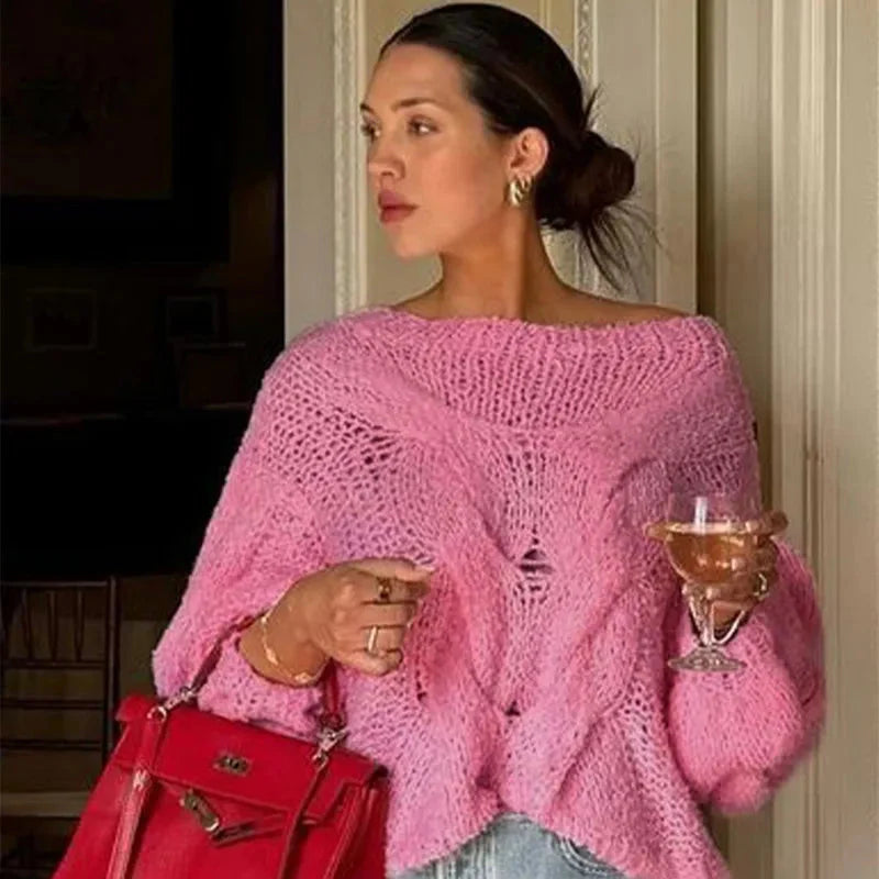 Levoire | Pull Décontracté Tricoté Lâche Vêtements Pour Femmes
