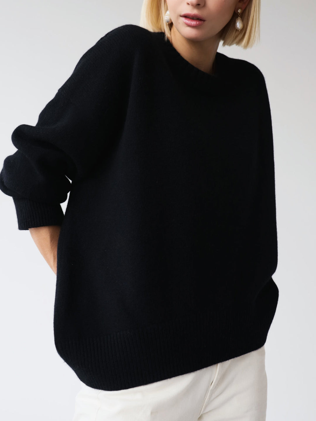 Levoire | Pull En Maille Chaude À Encolure Ronde Pour Femmes