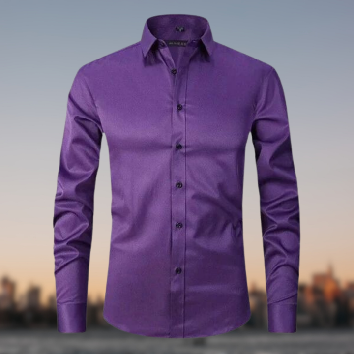 Levoire | T-shirt extensible sans plis Lilas