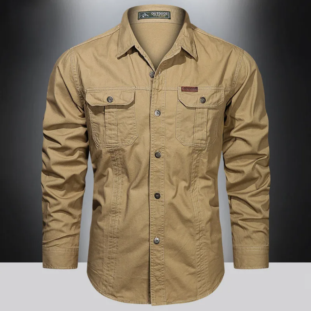 Levoire | Chemise Cargo Khaki