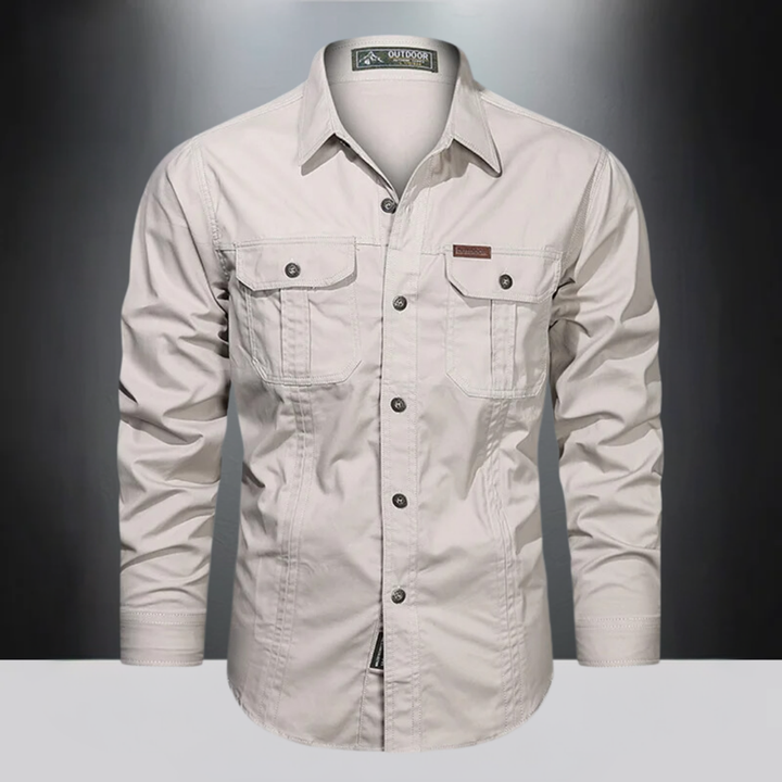 Levoire | Chemise Cargo Beige