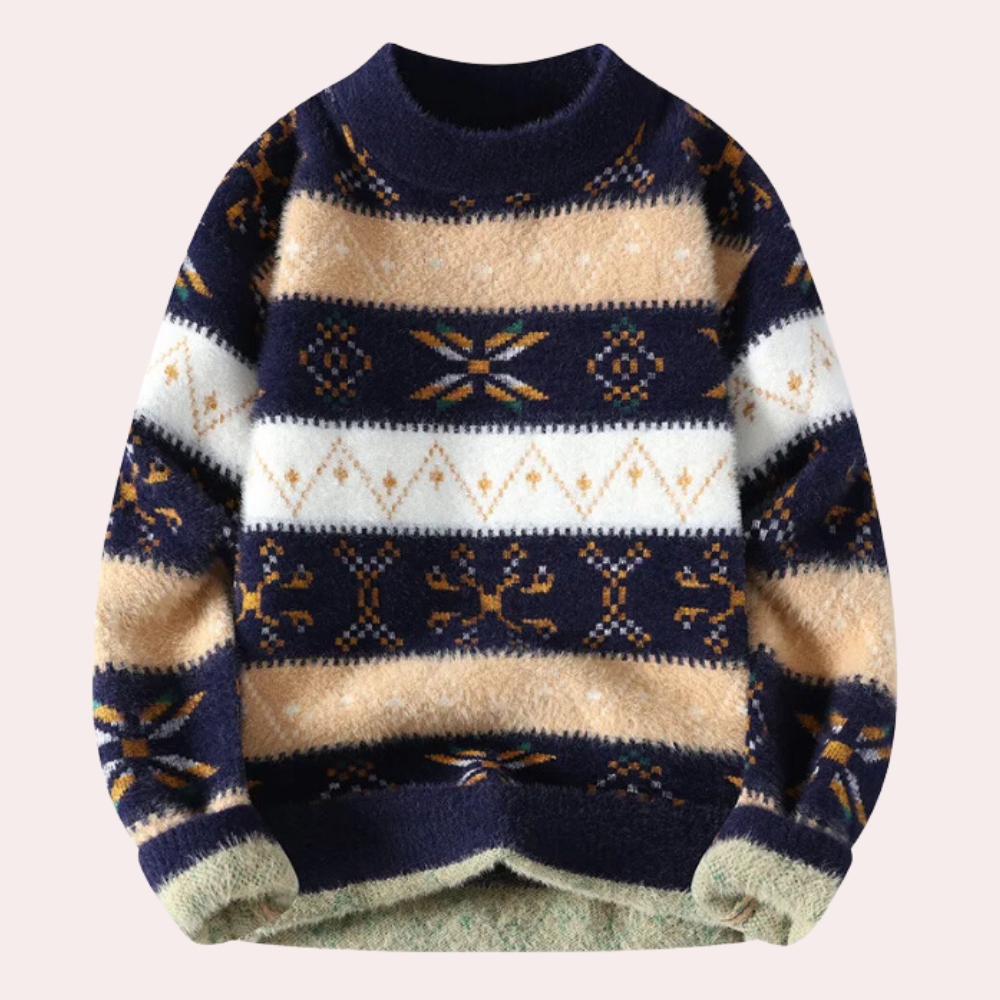 Levoire | Pull élégant Merinisinsininen