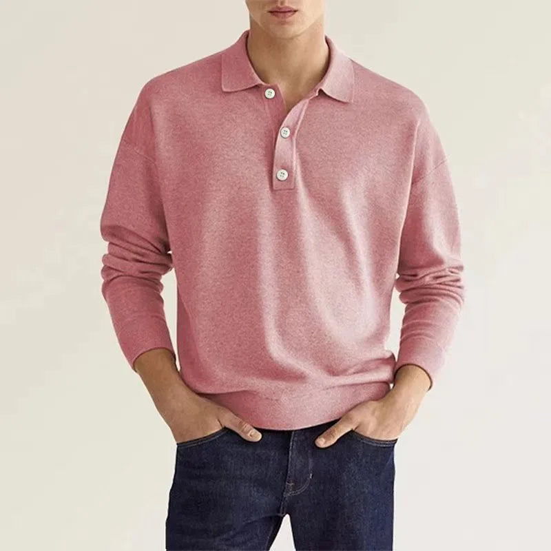 Levoire | Polo Classique Homme Rose