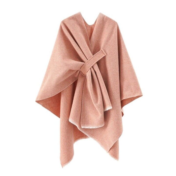Levoire | Poncho Cachemire Ute Confortable Rosa Une taille