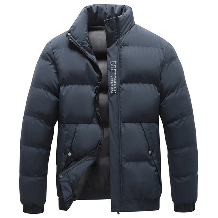 Levoire | Veste Chaude À Manches Longues Avec Fermeture Éclair Gris d'avoine