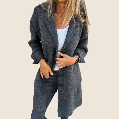 Levoire | Manteau Casual Oversize Avec Revers