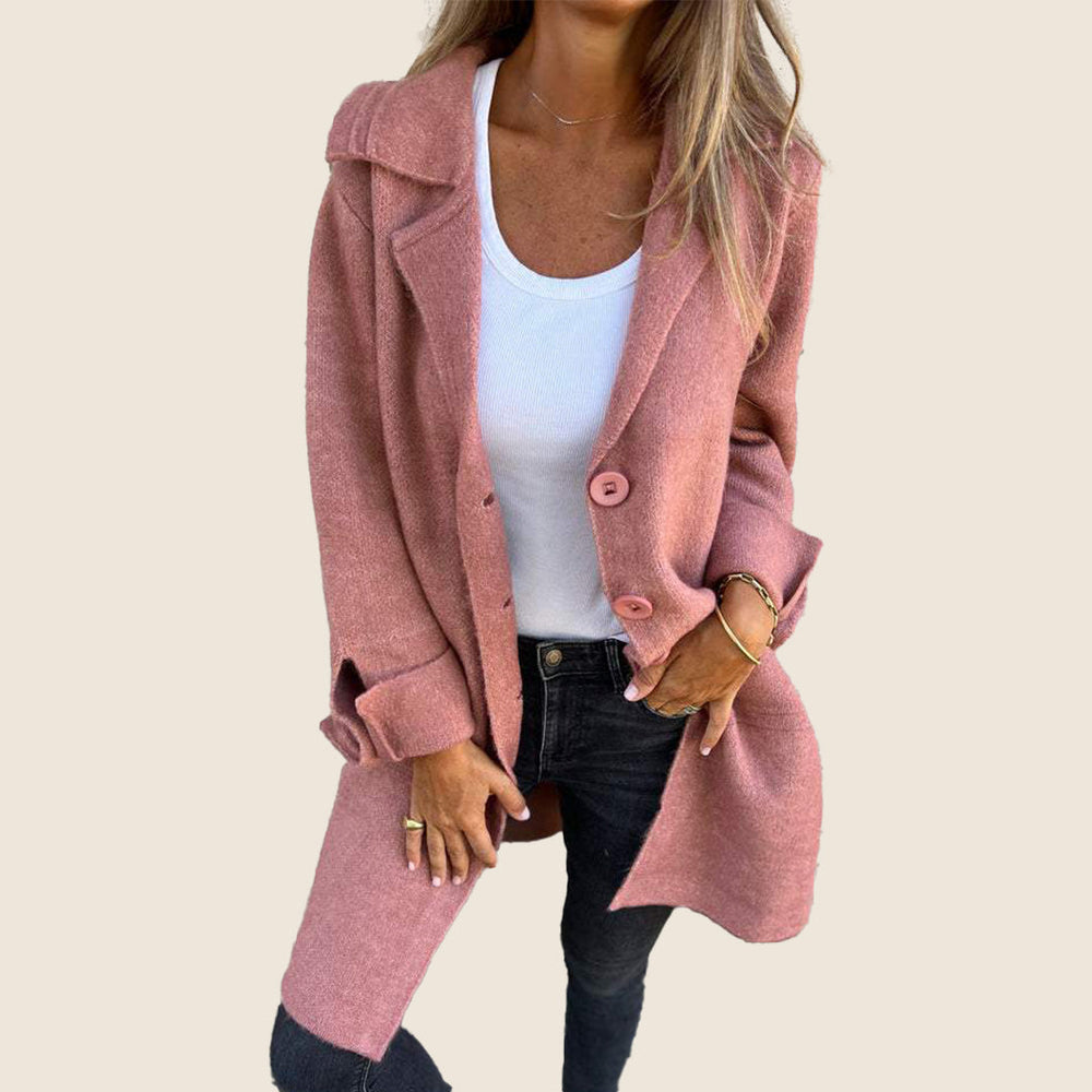 Levoire | Manteau Casual Oversize Avec Revers