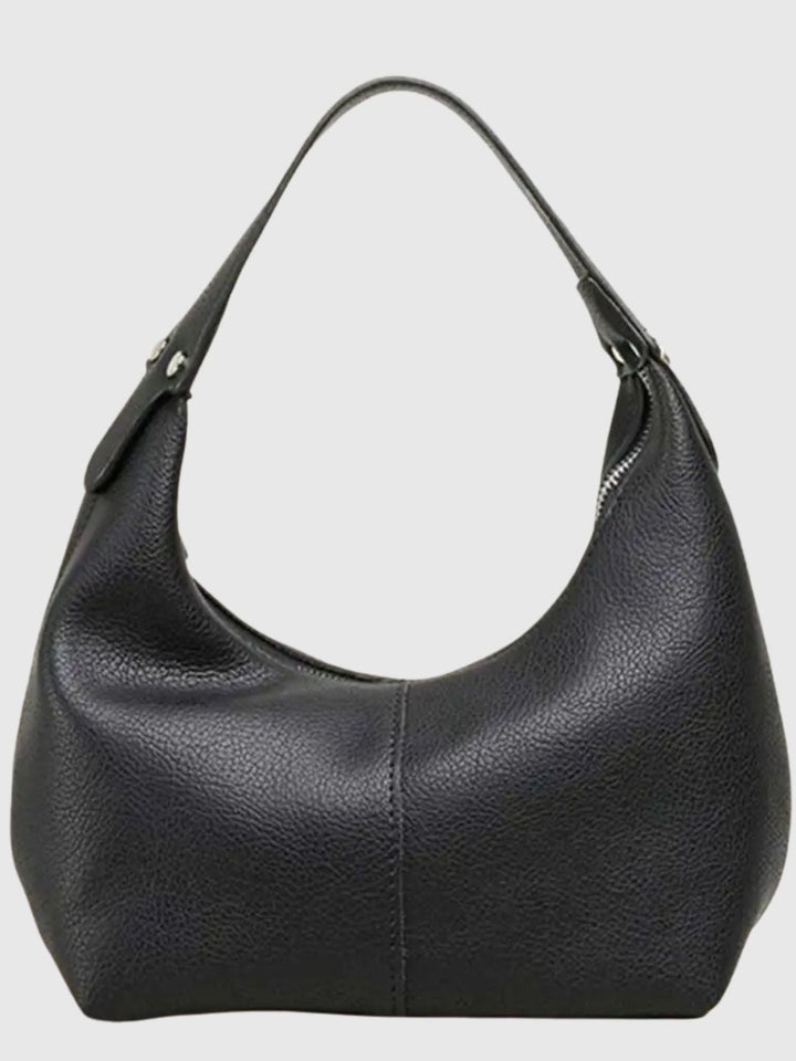 Levoire | Callie Sac En Cuir À Épaule Noir