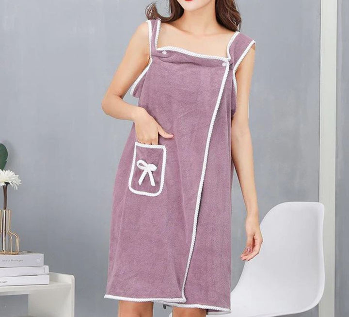 Levoire | Seco - Serviette De Bain Absorbante Lilas Sac Stil