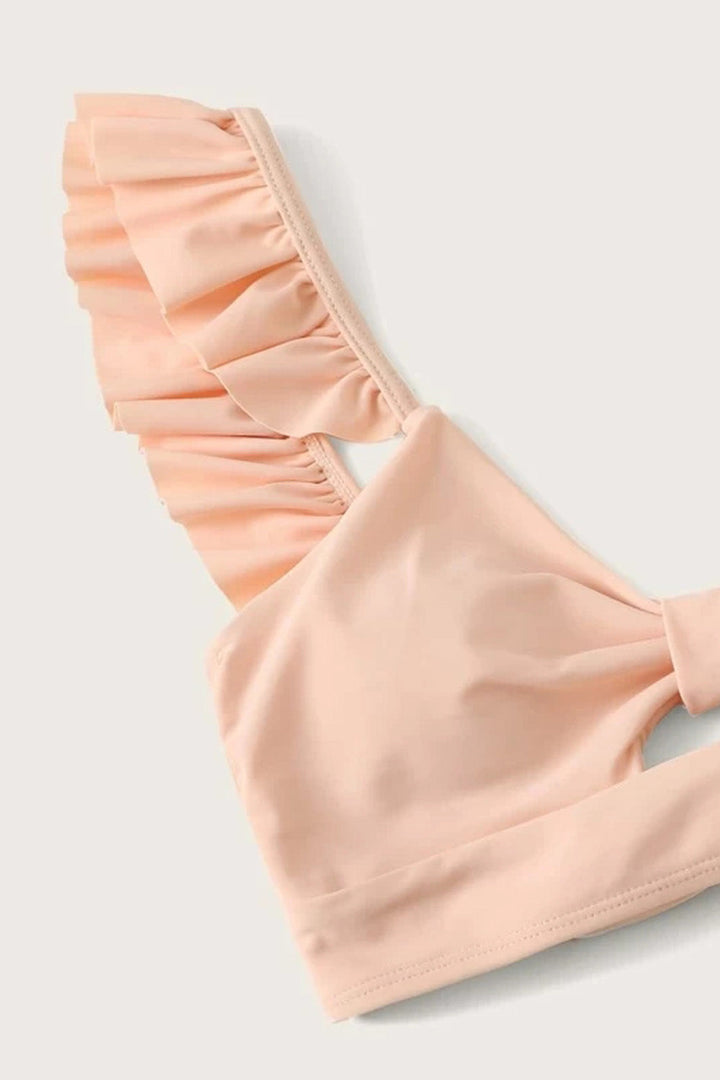 Levoire | Trim Knot Front Haut-Coupé Bikini Maillot de Bain