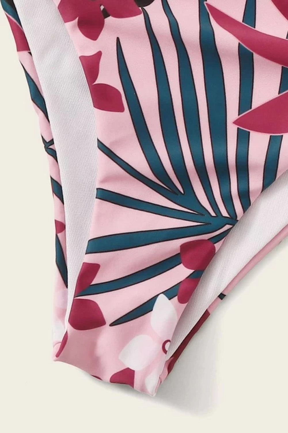 Levoire | Imprimé Monokini Rayures Tanga Maillot de bain Sexy