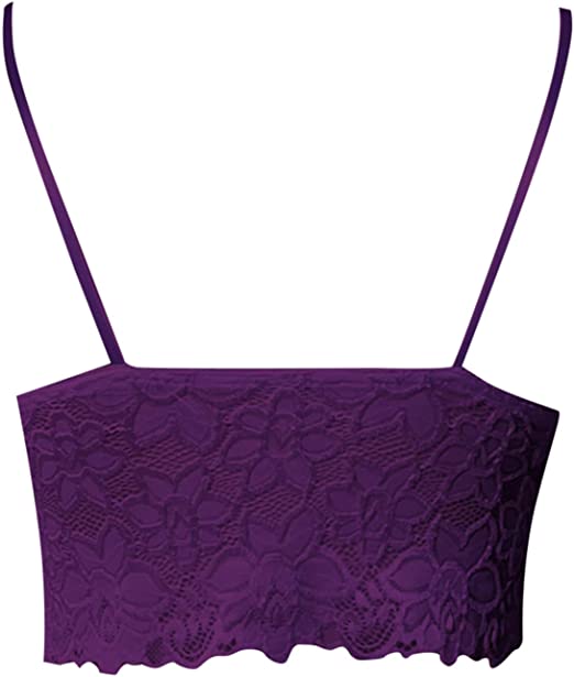 Levoire | Débardeur Crop En Dentelle Transparent