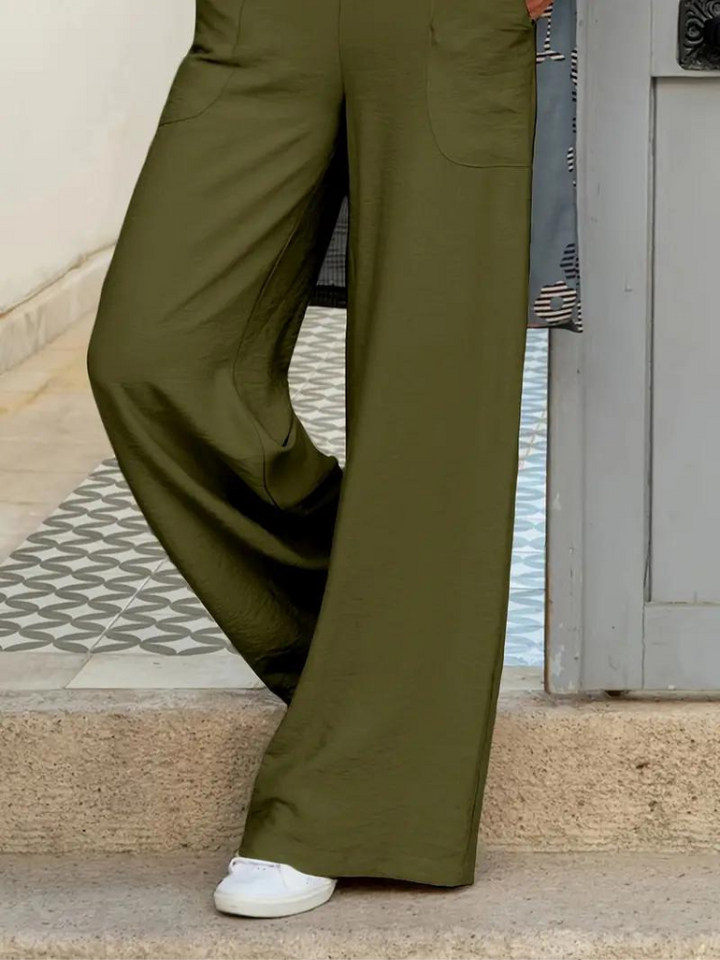 Levoire | Pantalon Large Femme Pantalon Décontracté Jambes Larges