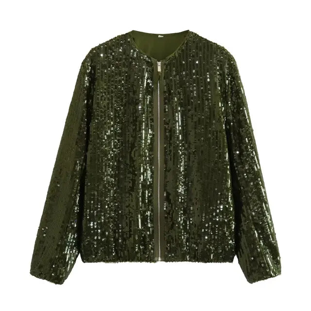 Levoire | Veste High-Street Brillante Vert