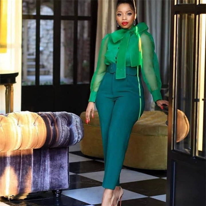 Levoire | Rento Taille Haute Uni VERT