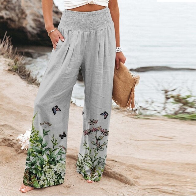 Levoire | Pantalon D'été Élégant Pour Femme Vert