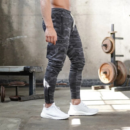 Levoire | Pantalon avec Confort Exceptionnel et Respirabilité Avancée pour Sportifs Camouflage noir
