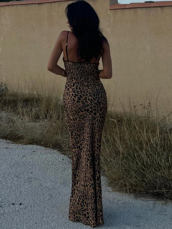 Levoire | Éblouissante robe maxi léopard