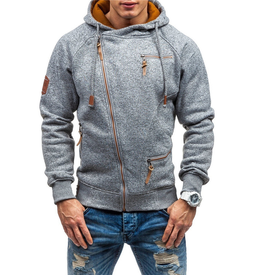 Levoire | Gilet À Capuche Pour Hommes Confort Et Style Ensemble Gris clair