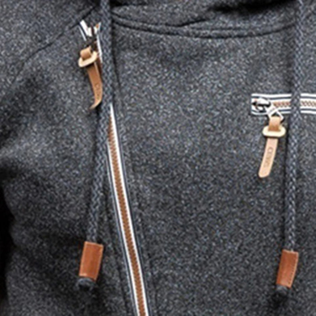 Levoire | Pull Slim À Manches Longues Avec Fermeture Éclair
