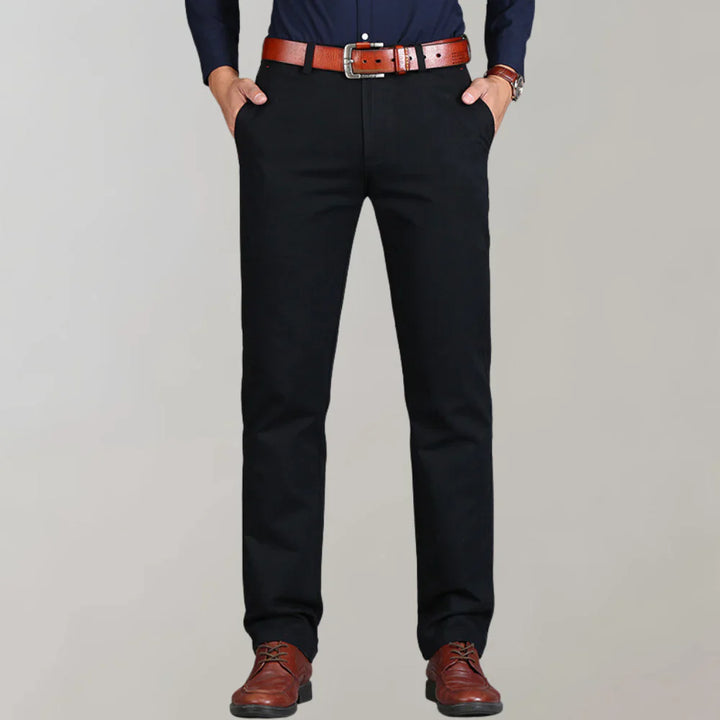 Levoire | Slim Fit Chino Hommes Noir
