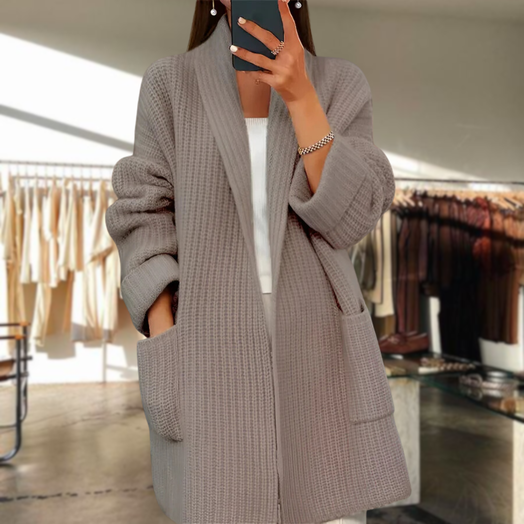Levoire | Cardigan Élégant Khaki Taille unique
