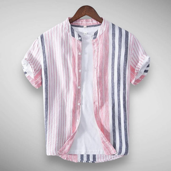 Levoire | Chemise décontractée à rayures élégante Rosa