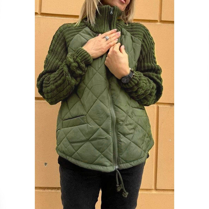 Levoire | Matelassé Veste Chaude Vert foncé (Presque épuisé)
