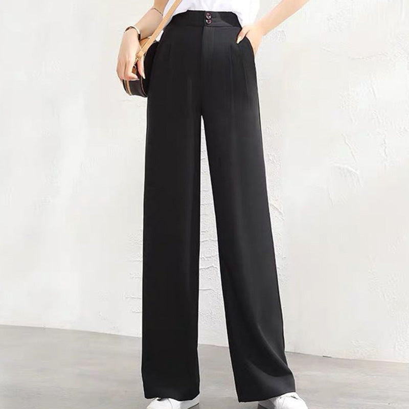 Levoire | Pantalons de loisirs à jambe large Noir