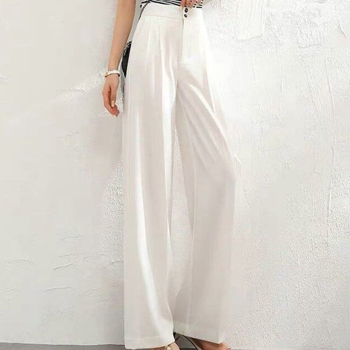 Levoire | Pantalons de loisirs à jambe large Blanc