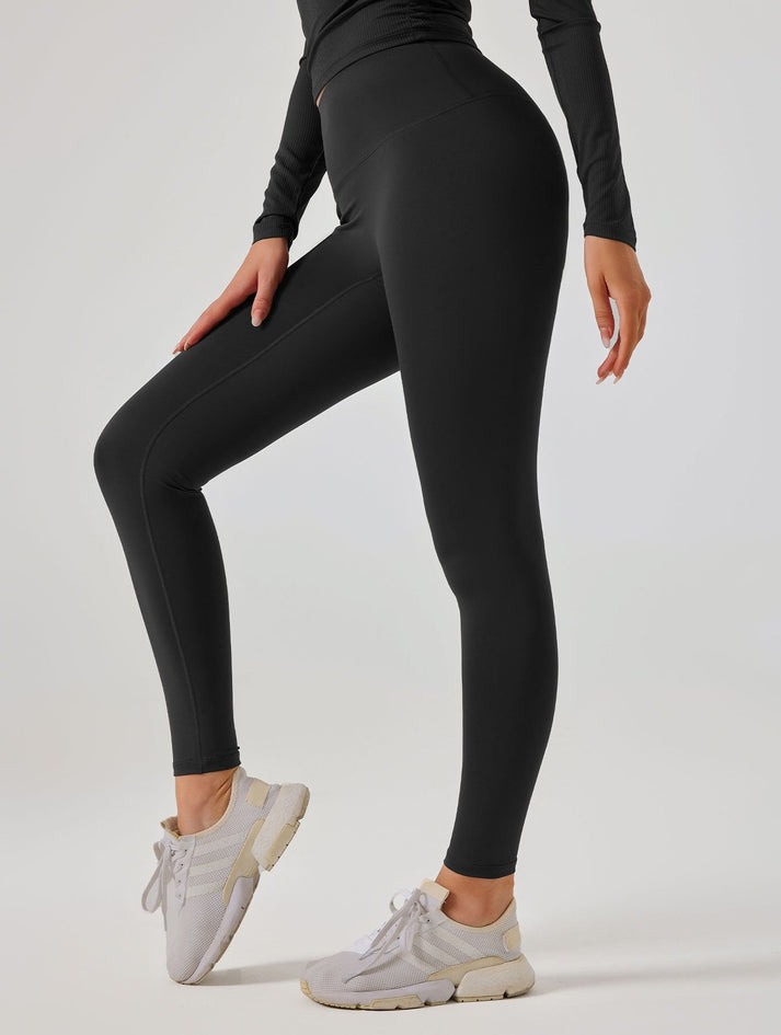 Levoire | Leggings De Pilates Pour Femmes À Taille Haute Pour Un Confort Ultime Noir