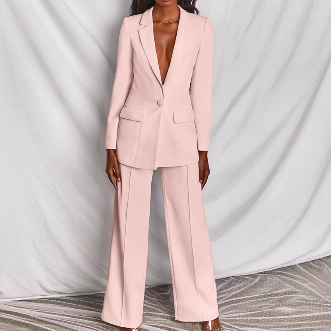 Levoire | Blazer Classique Pantalon Sur-Mesure Rosa