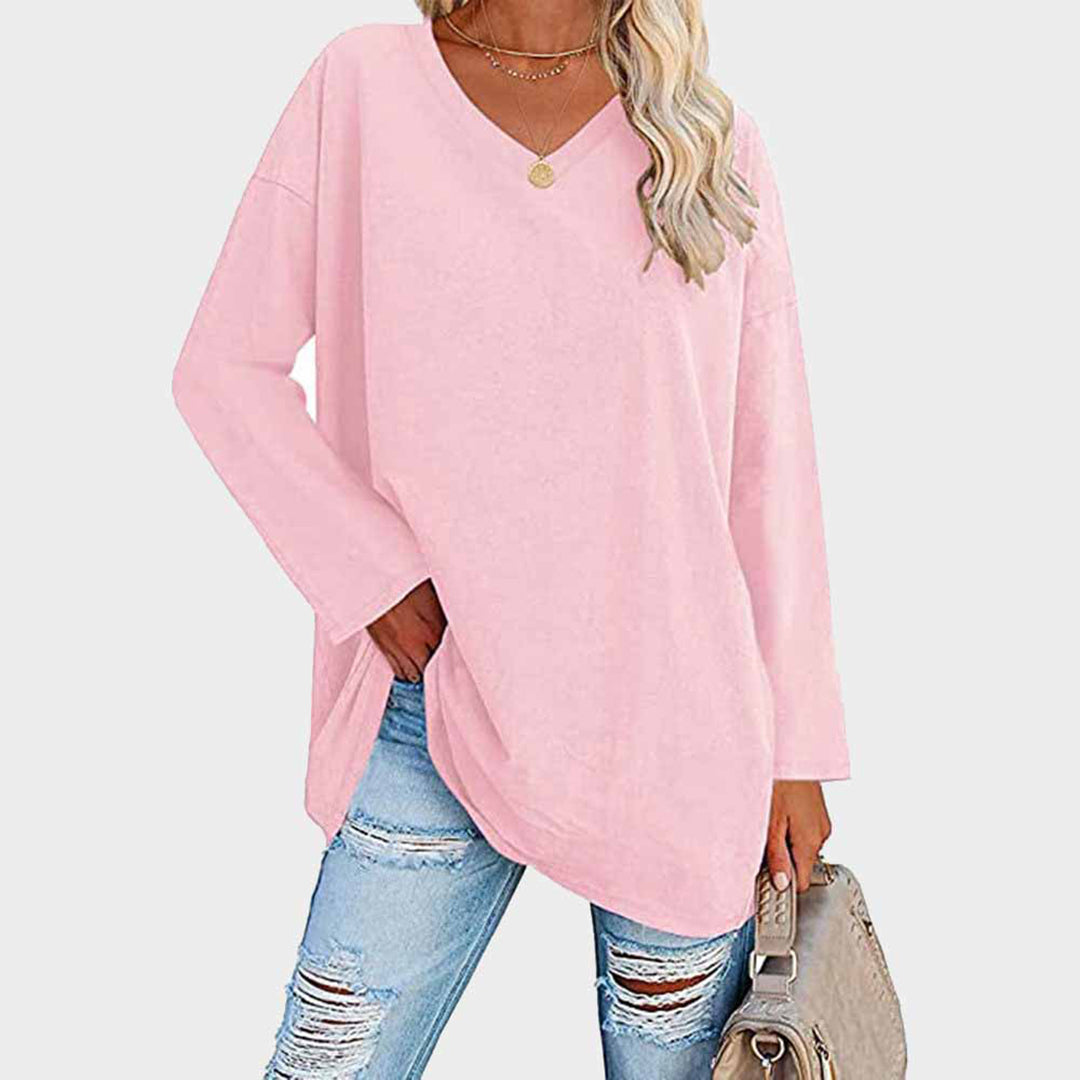 Levoire | Pullover Décontracté À Manches Longues Rosa