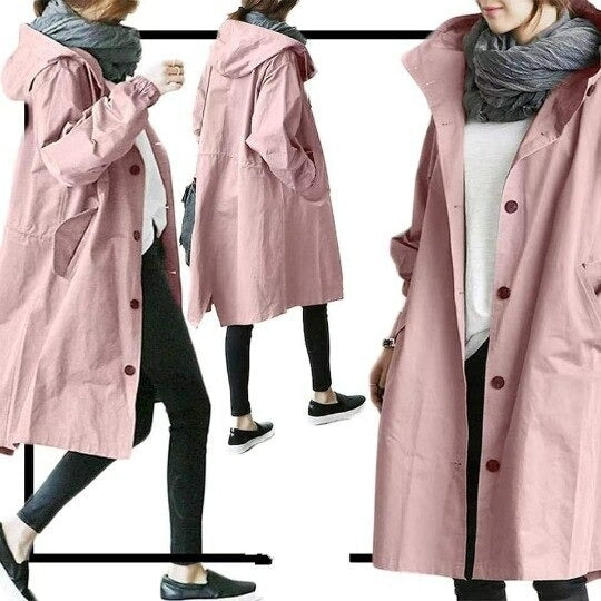 Levoire | Manteau Trench Élégant Rosa