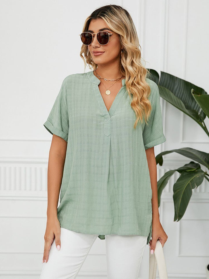 Levoire | Blouse Femme Basique - Article Mode 2024 Vert Clair
