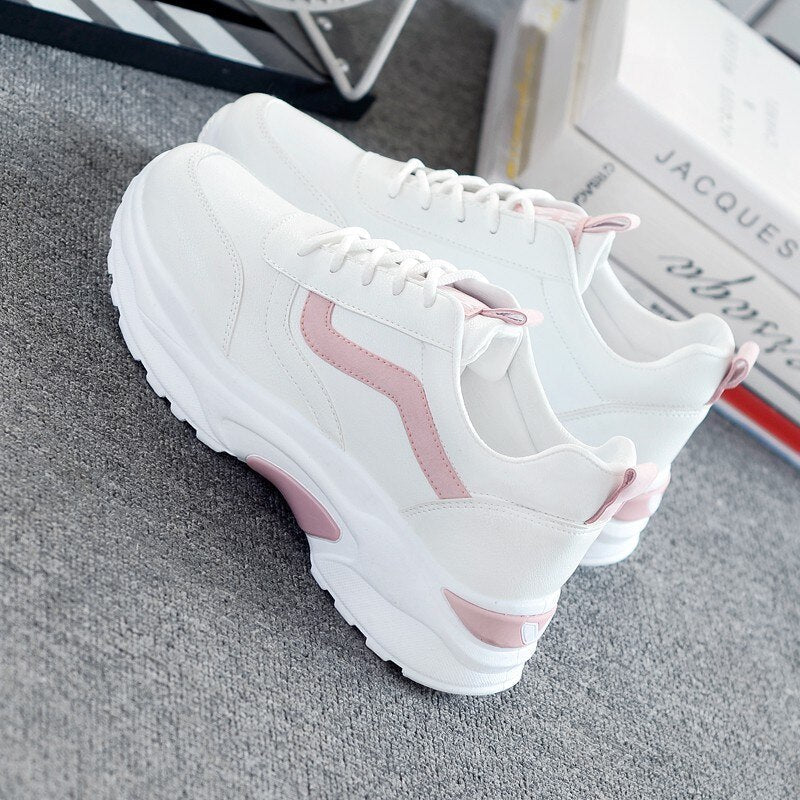 Levoire | Baskets À Lacets En Mesh Baskets Blanches Chaussures Pour Femmes