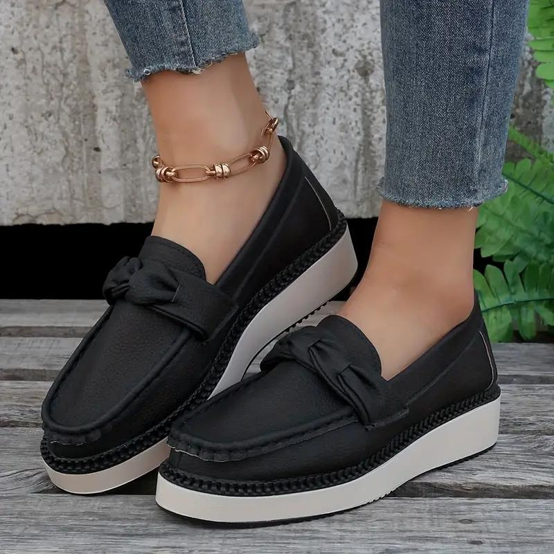 Levoire | Bottes Plates À Bout Rond Antidérapantes Fiables Noir