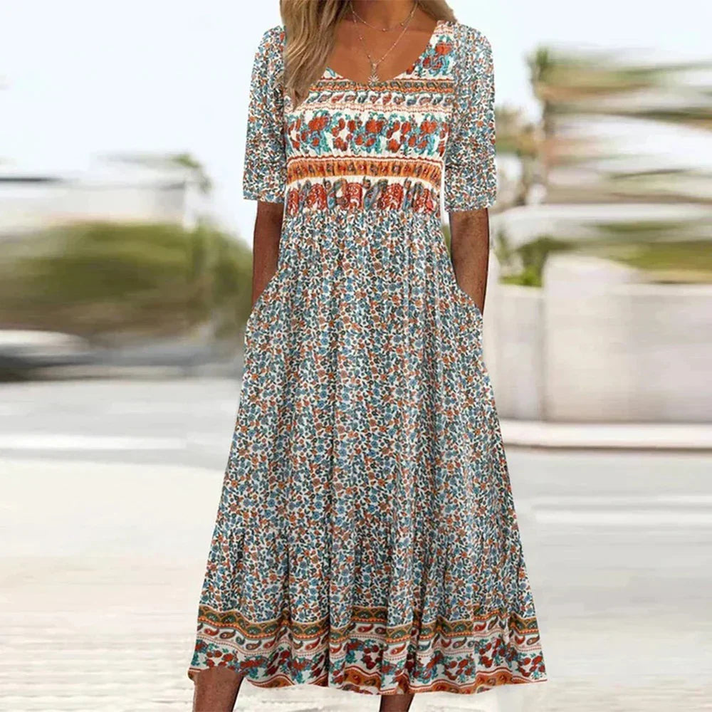 Levoire | Robe bohème Sérénade ensoleillée