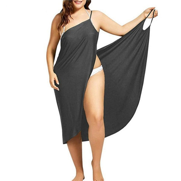 Levoire | Robe Bikini Enveloppante Gris foncé