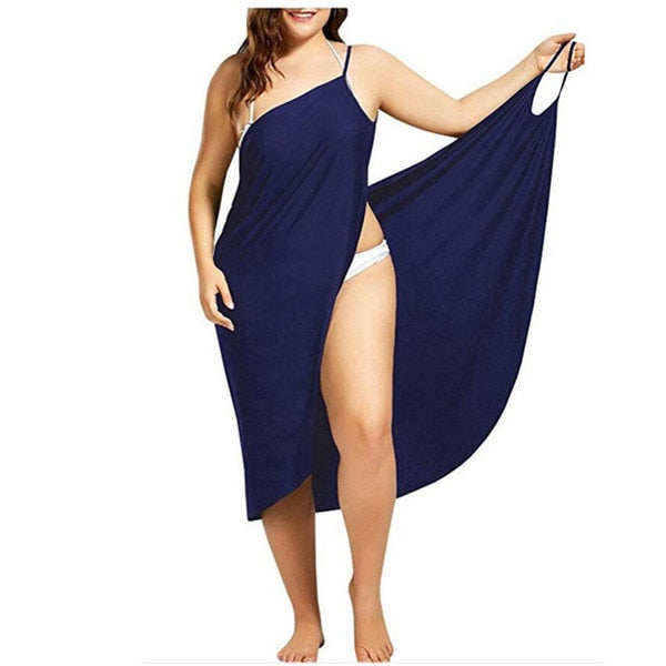 Levoire | Robe Bikini Enveloppante Bleu roi